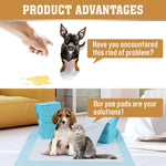 VaKa Pet Training Pad 400 Puppy Pads Toilet Pee Indoor Absorbent 60x60cm Dog - Pet Care > Dog Supplies > Dog Training