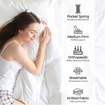 ValueSleeper 3-Zone Orthopaedic Pocket Spring Double Mattress - Furniture > Mattresses