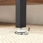 VASAGLE Bookshelf Rustic Brown and Black - Furniture > Living Room > Bookcases & Shelves
