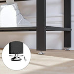 VASAGLE Coat Rack Stand Height 183 cm Hazelnut Brown and Black HSR040B04 - Furniture > Living Room