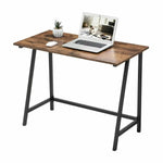 VASAGLE Computer Desk Rustic Brown and Black LWD40X - Furniture > Office