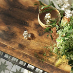 VASAGLE Kitchen Shelf Rustic Brown and Black KKI01BX - Furniture > Living Room
