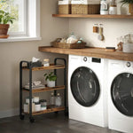VASAGLE Utility Cart Rustic Brown LRC66BX - Furniture > Living Room