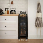 VASAGLE Utility Cart Rustic Brown LRC66BX - Furniture > Living Room