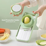 Vegetable Stainless Steel Chopper Multifunctional Food Slicer with Container Crusher Food Processor Pro Onion Grater