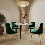 Velvet Elegance Dining Set - Furniture > Dining
