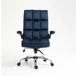 Velvet Home Ergonomic Swivel Adjustable Tilt Angle and Flip-up Arms Office Chair - Furniture > Office