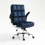 Velvet Home Ergonomic Swivel Adjustable Tilt Angle and Flip-up Arms Office Chair - Furniture > Office