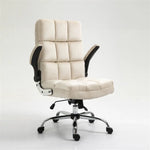 Velvet Home Ergonomic Swivel Adjustable Tilt Angle and Flip-up Arms Office Chair - Furniture > Office > Office & Desk