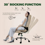 Velvet Home Ergonomic Swivel Adjustable Tilt Angle and Flip-up Arms Office Chair - Furniture > Office > Office & Desk