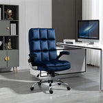 Velvet Home Ergonomic Swivel Adjustable Tilt Angle and Flip-up Arms Office Chair - Furniture > Office