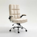 Velvet Home Ergonomic Swivel Adjustable Tilt Angle and Flip-up Arms Office Chair - Furniture > Office > Office & Desk