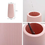 Versatile Plastic Flower Vase for Dry and Wet Arrangements - Pink - Home & Garden > Decor > Vases & Table Decor