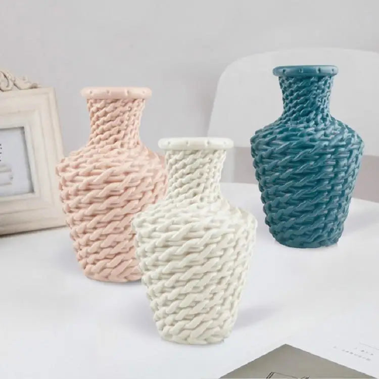 Versatile Plastic Vase for Fresh and Dried Floral Arrangements - Milk White - Home & Garden > Decor > Vases & Table
