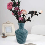 Versatile Plastic Vase for Fresh and Dried Floral Arrangements - Milk White - Home & Garden > Decor > Vases & Table