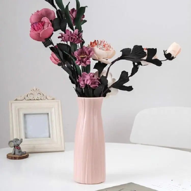 Versatile Plastic Vase for Home Decor and Flower Arrangements - Blue - Home & Garden > Decor > Vases & Table Decor