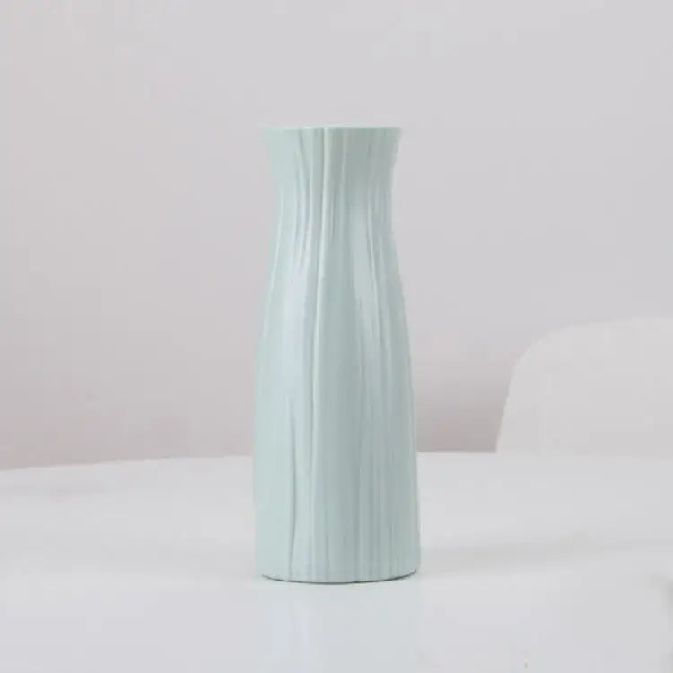 Versatile Plastic Vase for Home Decor and Flower Arrangements - Blue - Home & Garden > Decor > Vases & Table Decor