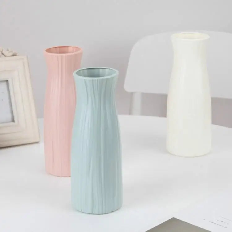 Versatile Plastic Vase for Home Decor and Flower Arrangements - Blue - Home & Garden > Decor > Vases & Table Decor