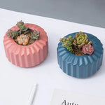 Versatile Vase for Wet and Dry Flowers - Glazed Decorative Pot - Light Green - Home & Garden > Decor > Vases & Table