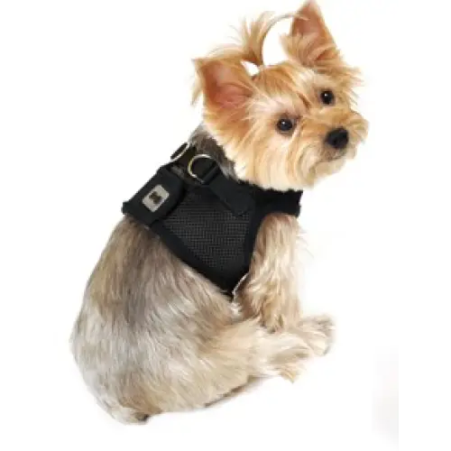 Vest Harness Pet Dog-Cat Step-in Velcro and Buckle Attachments - Moondidley Pets Large Green - Pet Care > Cat Supplies