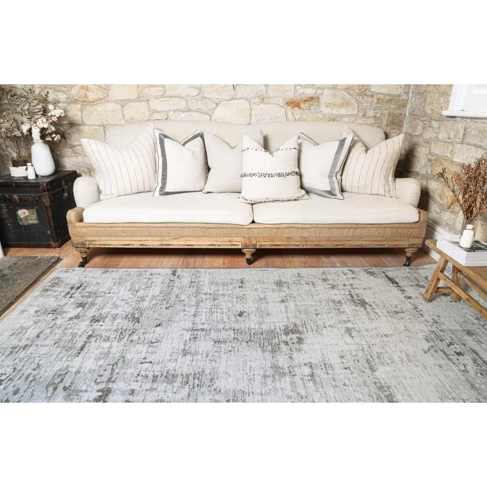 vintage-crown-alfred-ivory-distressed-vintage-rug 160X230 - Home & Garden > Rugs