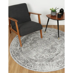 vintage-crown-chilaz-grey-distressed-vintage-round-rug 180x180 - Home & Garden > Rugs
