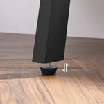 Vintage Nightstand Stackable End Table Wood Look Accent Furniture Metal Frame - Furniture > Living Room