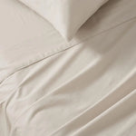 Vintage Washed 100% Cotton Sheet Set with 2 Pillowcases - Natural - King Size - Home & Garden > Bedding > Bed Sheets