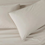 Vintage Washed 100% Cotton Standard Pillowcase - Luxurious Standard Pillow Cover - Natural - 2 Pcs - Home & Garden >