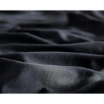 Vintage Washed Microfibre European Pillowcases - Set of 2 Luxurious European Pillow Covers - Black - Home & Garden >