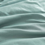 Vintage Washed Microfibre European Pillowcases - Set of 2 Luxurious European Pillow Covers - Seafoam - Home & Garden >