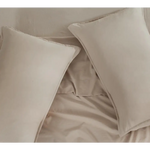 Vintage Washed Microfibre Sheet Set with 1 Pillowcase - Linen - King Single - Home & Garden > Bedding > Bed Sheets
