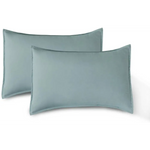 Vintage Washed Microfibre Sheet Set with 1 Pillowcase - Seafoam - King Single - Home & Garden > Bedding > Bed Sheets