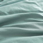 Vintage Washed Microfibre Sheet Set with 1 Pillowcase - Seafoam - King Single - Home & Garden > Bedding > Bed Sheets