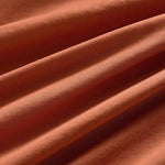 Vintage Washed Microfibre Sheet Set with 1 Pillowcase - Terracotta - Single - Home & Garden > Bedding > Bed Sheets