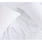 Vintage Washed Microfibre Standard Pillowcases - Set of 2 Luxurious Standard Pillow Covers - White - Home & Garden >