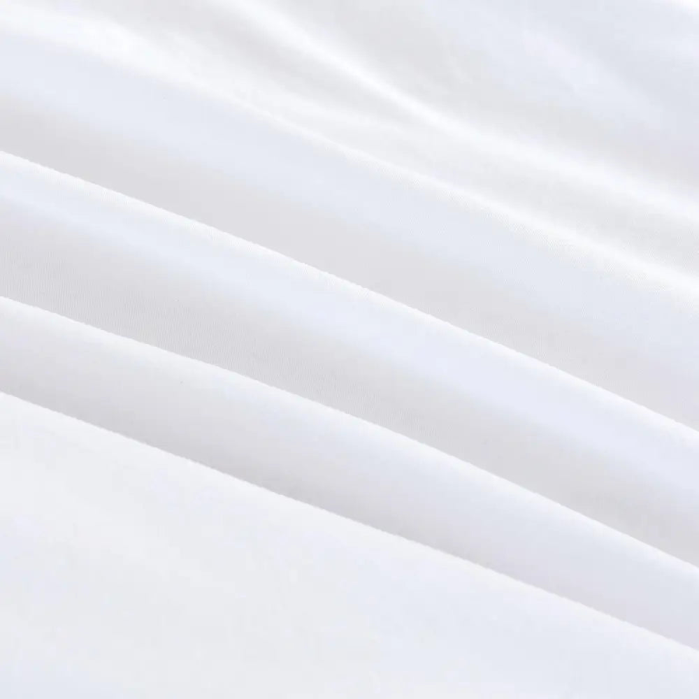Vintage Washed Microfibre Standard Pillowcases - Set of 2 Luxurious Standard Pillow Covers - White - Home & Garden >