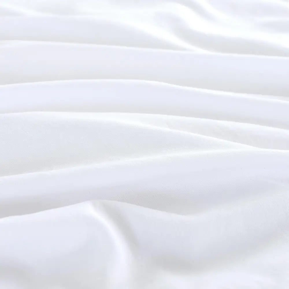 Vintage Washed Microfibre Standard Pillowcases - Set of 2 Luxurious Standard Pillow Covers - White - Home & Garden >