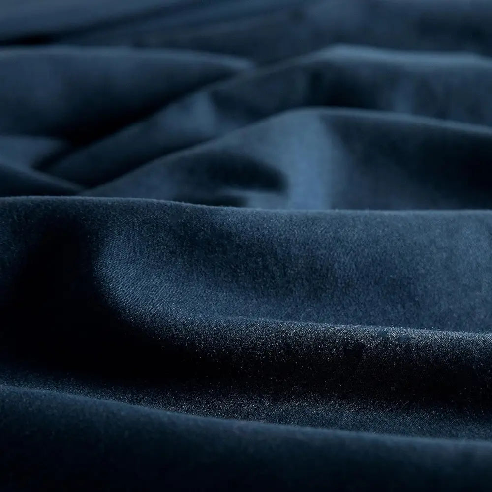 Vintage Washed Microfibre Standard Pillowcases - Set of 2 Luxurious Standard Pillow Covers - Navy - Home & Garden >