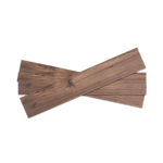 Vinyl Floor Tiles Self Adhesive Flooring Black Walnut Wood Grain 16 Pack 2.3SQM - Furniture > Office