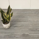 Vinyl Floor Tiles Self Adhesive Flooring Ebony Wood Grain 16 Pack 2.3SQM - Furniture > Office