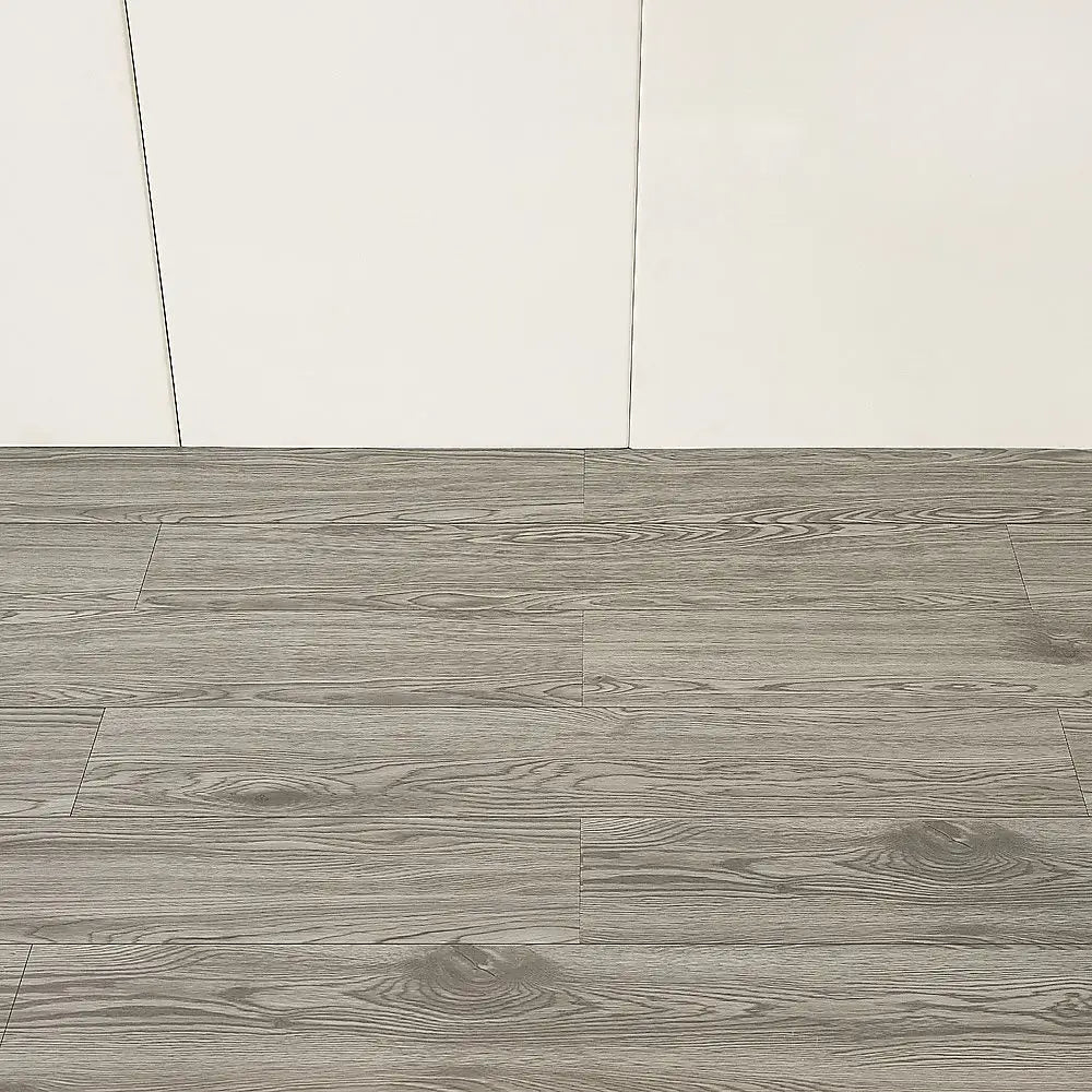 Vinyl Floor Tiles Self Adhesive Flooring Ebony Wood Grain 16 Pack 2.3SQM - Furniture > Office