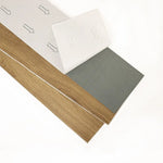 Vinyl Floor Tiles Self Adhesive Flooring Elm Wood Grain 16 Pack 2.3SQM - Furniture > Office