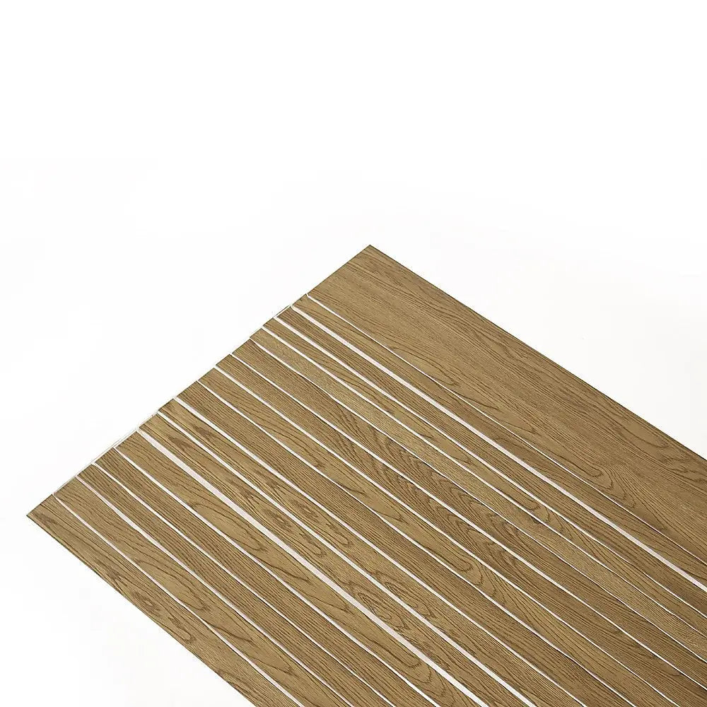 Vinyl Floor Tiles Self Adhesive Flooring Elm Wood Grain 16 Pack 2.3SQM - Furniture > Office