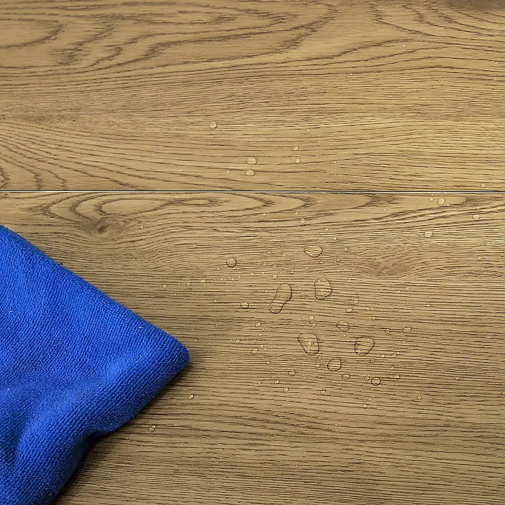 Vinyl Floor Tiles Self Adhesive Flooring Elm Wood Grain 16 Pack 2.3SQM - Furniture > Office