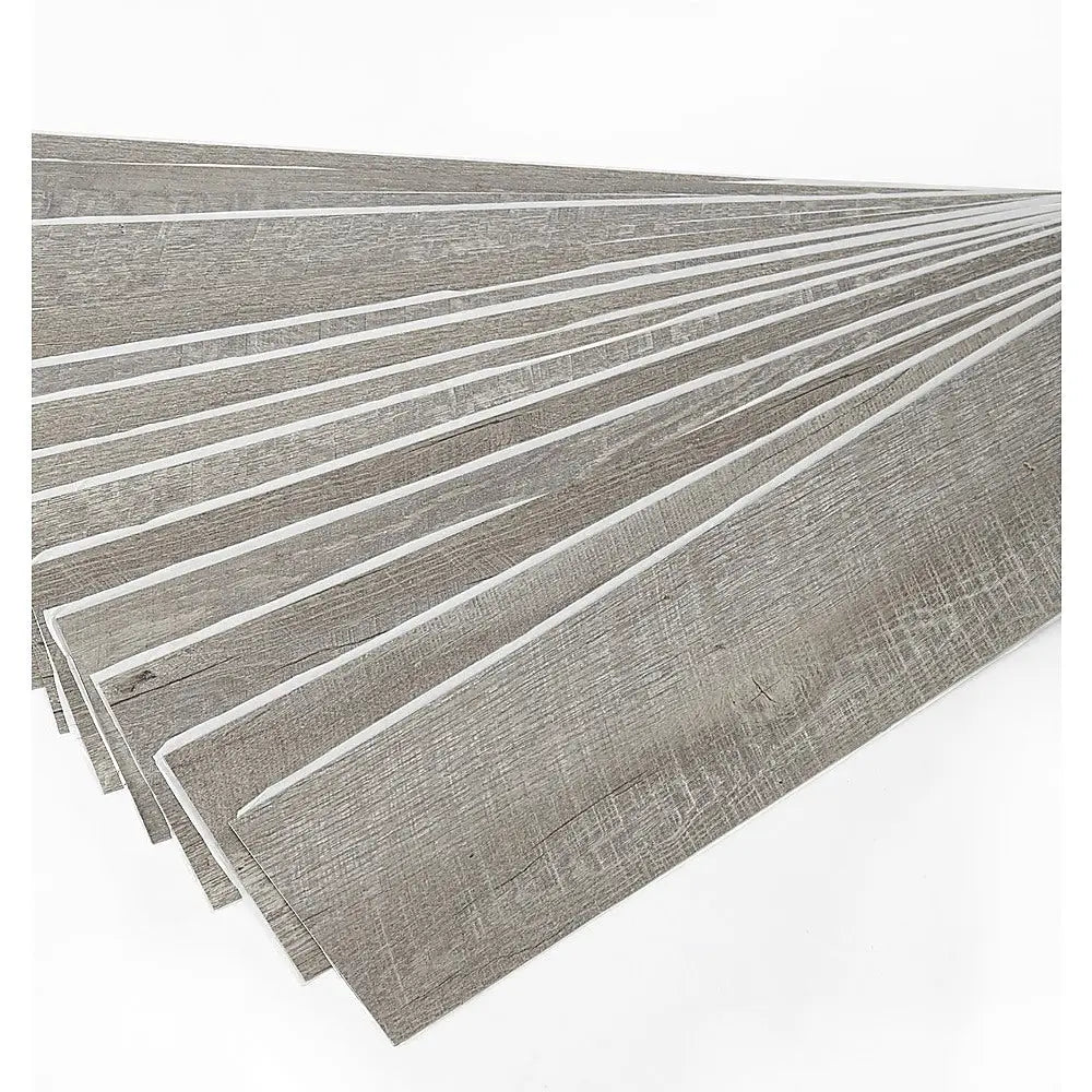 Vinyl Floor Tiles Self Adhesive Flooring Maple Wood Grain 16 Pack 2.3SQM - Furniture > Office