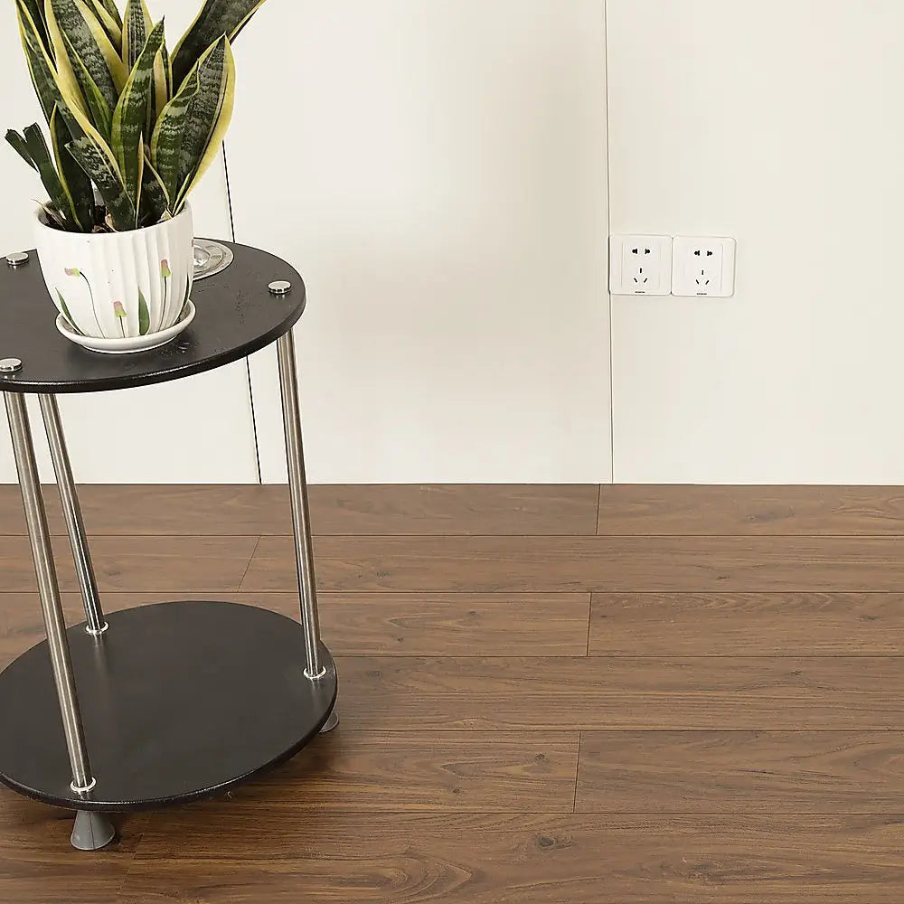 Vinyl Floor Tiles Self Adhesive Flooring Teak Wood Grain 16 Pack 2.3SQM - Furniture > Office