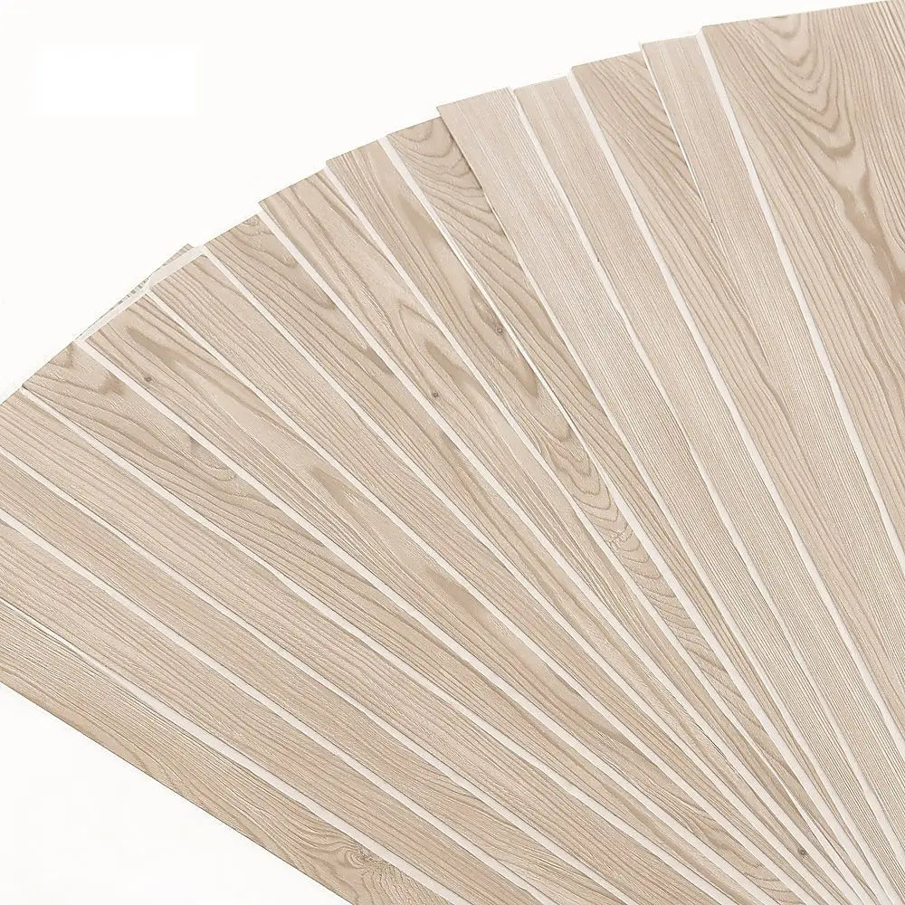 Vinyl Floor Tiles Self Adhesive Flooring Water Dyed Walnut Black Wood Grain 16 Pack 2.3SQM - Furniture > Office