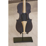 Violin Statue Display Ornament for Home Decor in Copper Finish - Home & Garden > Decor