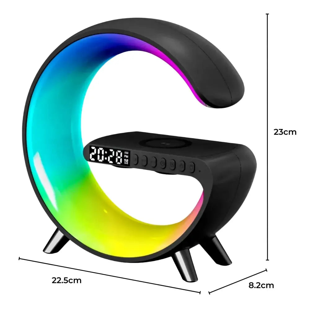 VOCTUS 5 in 1 Bedside Table Lamp with 15W Quick Wireless Charger (Black) VT-WC -102-NH - Home & Garden > Lighting